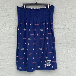 UF Florida Gators Strapless Tube Top Dress Sz XL University Of Florida